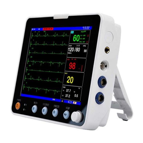 8 inch color patient monitor cardiaco viii