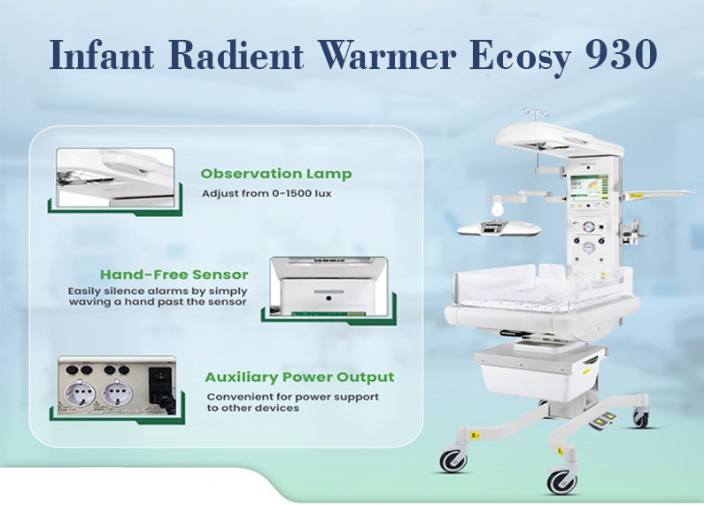infant radient warmer ecosy 930 bamc medical ltd